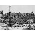 thumbnail image 2 of Bombed Buildings Along Vienna'S Franz Josef Quay In Vienna. In The Foreground History (24 x 18), 2 of 2