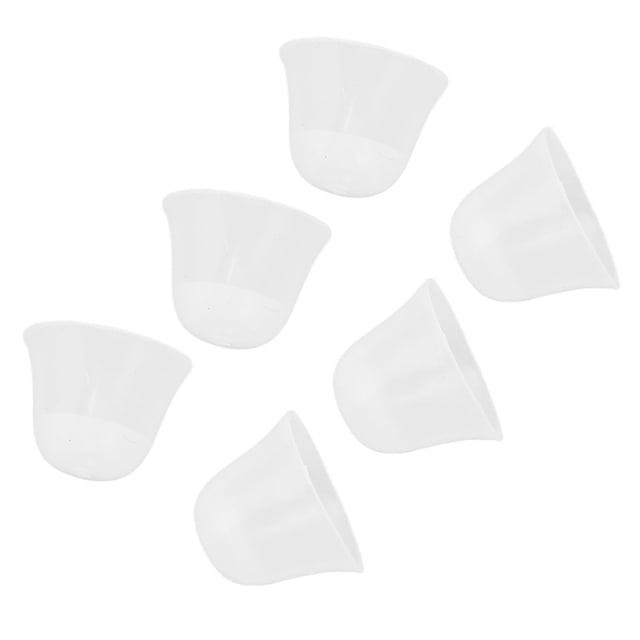 Ear Tips Replacement, Comfortable Ear Tips Prevents Static 6pcs Close Fit for Large Medium Small Each Pair,L,M,S