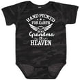 thumbnail image 3 of Inktastic Handpicked for Earth by My Grandma in Heaven Angel Wings Boys or Girls Baby Bodysuit, 3 of 5