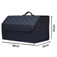 thumbnail image 5 of Car Storage Bag Pu Leather Trunk Organizer Box Bags Folding Car Trunk, 5 of 5