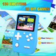 thumbnail image 2 of Consola de juegos portátil Douddy de 32 bits con 139 videojuegos azul, 2 of 7