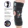 thumbnail image 2 of Neo G Adjusta Fit Hinged Knee Brace for Women and Men - Knee Support Open Patella for Pain Relief, Meniscus Tear, Arthritis, Rehabilitation, ACL, Strains - Adjustable Compression - One Size, 2 of 5