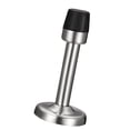 thumbnail image 2 of Uxcell 1.5 inch x 3.07 inch Door Stopper with Rubber Tip Brushed Zinc Alloy Silver Tone, 2 of 5