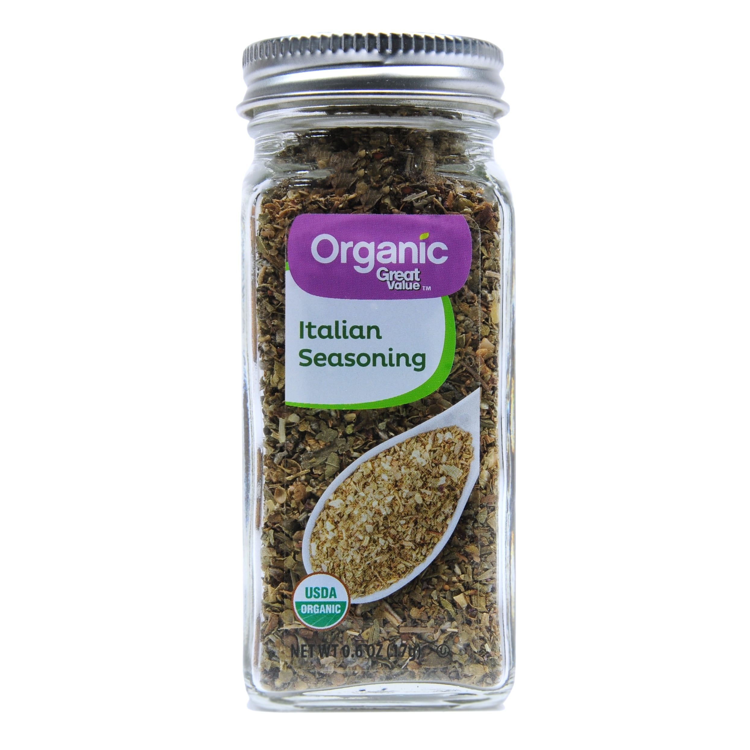 Great Value Organic Italian Seasoning, 0.6 oz