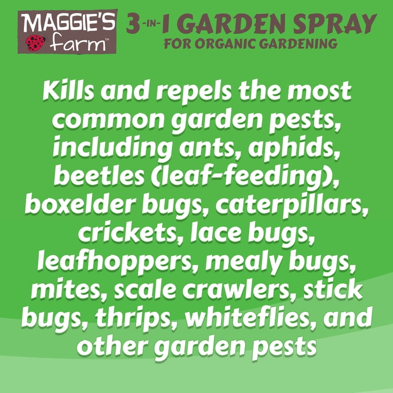 Maggie's Farm 3-in-1 Garden Spray, 24 oz Ready-to-Spray photo 8