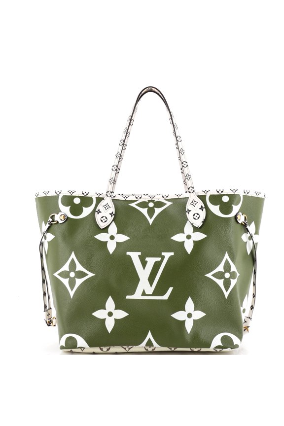 Pre-Owned Neverfull NM Tote Limited Edition Colored Monogram Giant MM By Rebag