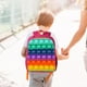 thumbnail image 4 of Mochilas Escolares Con Estampado De Arcoíris Para Niñas Y Niños, Mochilas Para Adolescentes Con Correa Ajustable Para El Hombro Vogacara AP007367-03, 4 of 6