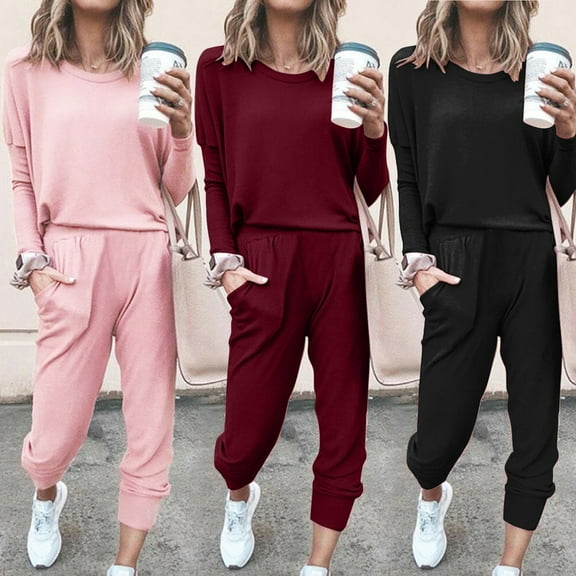 Long Sleeve Blouse Pajama Set Two Piece Comfortable Home Wear Casual Loungewear