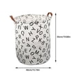 thumbnail image 3 of Large Storage Basket Laundry Hamper/Bathroom/Home Decor/Collapsible  Storage Bin, 3 of 6