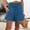 Blue, variant on Xysaqa Women Summer Casual Shorts Womens Girls Smocked Elastic High Waist Lounge Short Beach Shorts with Pockets S-5XL (Available in Plus Size)