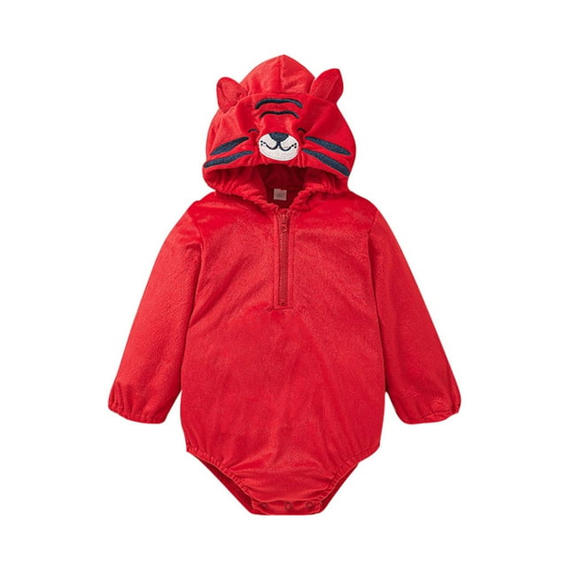 Barboteuse Mignonne pour Bébé et Combinaison à Capuche Mignonne d'Automne