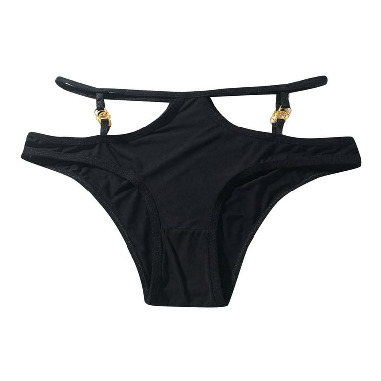 Aayomet Women Panties Cotton Seamless Thongs for Women No Show Thong  Underwear Women,White X-S 