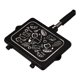 thumbnail image 1 of Sartén de doble antiadherente para panqueques, utensilios de cocina portátiles de aluminio para acampar, picnics, uso doméstico, máquina para, 1 of 9