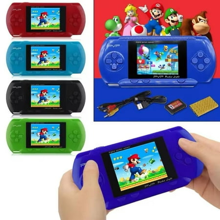 PVP Retro Handheld video gameconsole, Mini Arcade Machines Built-in Classical Play, Play Machine Box Support TV Output,Christmas/Birthday/Thanksgiving/Valentine Gift for Boy Girls & Adult (Blue)