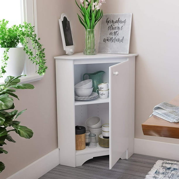 LUNX Elite Corner Storage Elite Corner Storage White