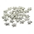 thumbnail image 1 of Cuentas de joyería DIY Strade Fareast Limited 6x50 Uds Plata Tibetana Tortuga Espaciador, 1 of 8