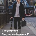 thumbnail image 4 of Hard Travel Case Storage Bag For Oculus Oculos Quest 2 VR Headset Portable Convenient Carrying Case Controllers Accessories 1 pc gray, 4 of 6
