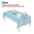 thumbnail image 2 of 3Pcs Plastic Tablecloth , Party Table Cloths Disposable, Gold Dots Decorations, Waterproof,54 Inch x 108 Inch, 2 of 5