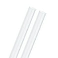 thumbnail image 1 of Paquete de 2 tubos rígidos transparentes, 12mm (0.47") ID x 13mm (0.51") OD, tubo plástico redondo de 1 pie para agua/acuario/protección de cables., 1 of 7