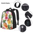 thumbnail image 3 of Balery Hawaiian Pineappl Mochila escolar 3 en 1 para niños: mochila resistente con lonchera térmica y estuche para lápices. Mochila escolar para niños y niñas., 3 of 7