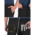 thumbnail image 4 of Off Road Ventures Men Golf Shorts Quick Dry Fit Lightweight Stretch 9" Inseam Work Hiking Shorts, 4 of 7