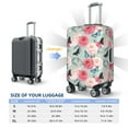 thumbnail image 6 of Daiia Roses and Butterflies Luggage Cover, Thickened Washable Travel Luggage Covers, Elastic Unique Baggage Covers for 18-20 inch Luggage-Large, 6 of 9