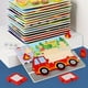 thumbnail image 3 of Children's Building Blocks, Wooden Three-dimensional 3D Cartoon Buckle Puzzle, Scene Puzzle Board, Children's Educational Early Education Toys, Wooden, 3 of 4
