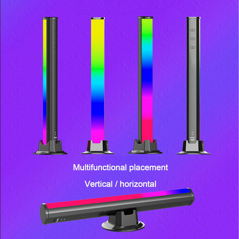 55 to 65 TV RGB Color Sensing Dimmable Plug-In LED Black TV Backlight  with Remote Control