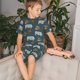 thumbnail image 4 of Balery Miniature Ship In Bottle Conjunto de Pijama Infantil de Manga Corta con Estampado – Ropa de Dormir de Algodón Suave-3X-Large, 4 of 6