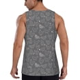 thumbnail image 3 of Haiem Funny Chicken Men Workout Tank Top Gym Bodybuilding Sleeveless Muscle T Shirts Athletic Tank Breathable Workout Shirt-Small, 3 of 9