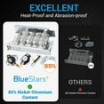 thumbnail image 4 of Dryer Heating Element Kit, Wearproof Dryer Heating Element W10724237 Nickel   for Hotel, 4 of 7