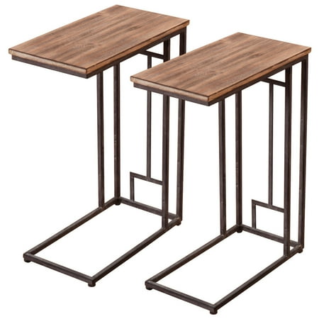2pcs 26 Solid Wood Coffee Tray Side Sofa End Table Ottoman Stand Tv Lap Canada 2pcs 26 Solid Wood Coffee Tray Side Sofa End Table Ottoman Stand Tv Lap Canada