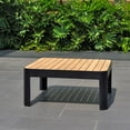 Amazonia Portofino, 100 FSC Certified Teak & Aluminum, Outdoor Patio