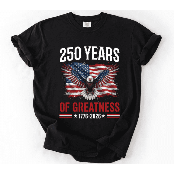 America 250th Anniversary Shirt, 1776–2026 Eagle Independence Day Tee