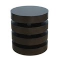 thumbnail image 6 of Brix Mid-Century Modern Floating Sculpture Layered Round End Table, 6 of 11