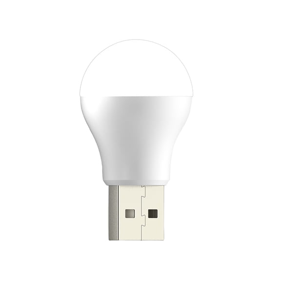 Injueey Luz USB lectura LED atmósfera noche bombilla dormitorio portátil viaje portátil Interior fiesta iluminación banco de energía Teléfono y Comunicación Luz blanca