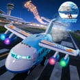 thumbnail image 6 of Lucky Doug Plane Toys for Toddlers Ages 1-6, Toddlers Airplane Playset with 10 Cars Toys, Light & Sound, Toys for 3-6 Years Old Boys Gifts, 6 of 11