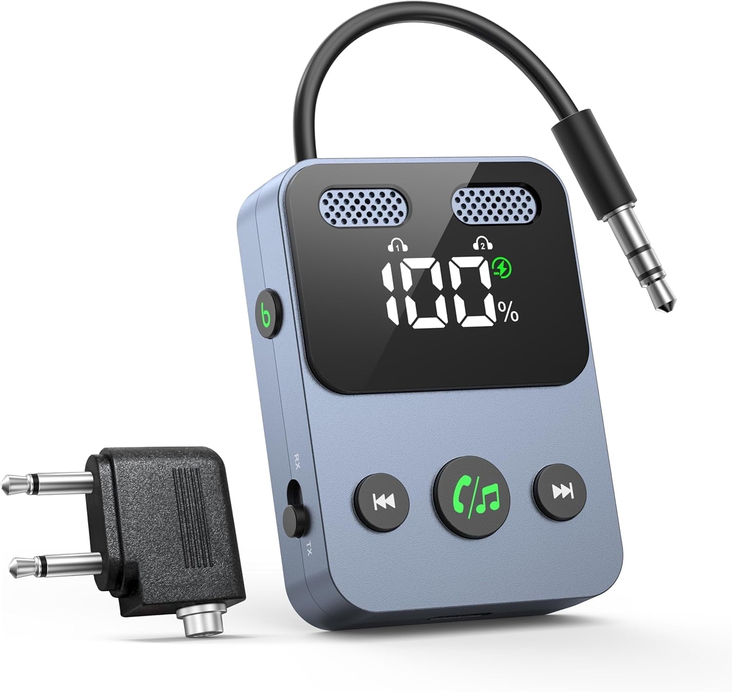 1Mii HiFi Bluetooth 5.0 Receiver, Audiophile DAC, LDAC & aptX HD 