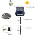 thumbnail image 2 of Cadena de luces solares en forma de cascada ZNYCYE 200 LED, 8 modos, IP65, 2 of 7