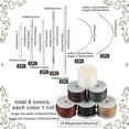 thumbnail image 2 of 6 Rolls 6 Colors 65.64 Yards Waxed Flat Polyester Cord Kit Wax Beading Coated String Cords with Leather Upholstery Repair Iron Needle for Bracelet Making Hand Stitching DIY Craft Supply, 2 of 7