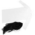thumbnail image 4 of Halloween Horror Costume Masquerade Cosplay White Clothing and Black Hair Terror Ghost Clothing Set for Women Ladies Haunted House Dress up Props, 4 of 4