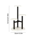 thumbnail image 3 of chaungfeng 3 Tier Plant Stand Indoor, Metal Wood Plant Stands for Indoor Plants Multiple, Corner Tiered Flower Plants Shelf Stand for Living Room Bedroom, 3 of 6