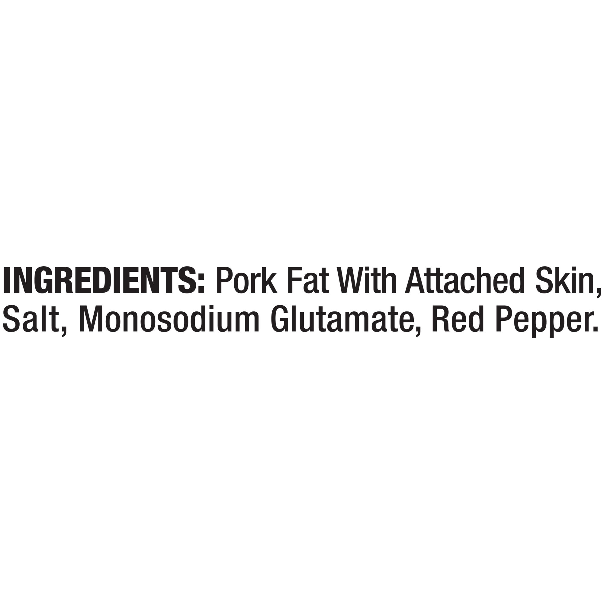 Tom's Cracklin Strips, Red Pepper, 3.5 oz Bag