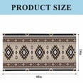 thumbnail image 3 of Brown Aztec Fluorescent Light Covers, Boho Southwest Ethnic Neutral Motifs Magnetic Light Covers for Ceiling Lights, Fluorescent Ceiling Shade Filters for Classroom Bedroom Office 4x2Ft x 2PCS, 3 of 8