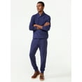 thumbnail image 3 of Free Assembly Men's Jacquard Rib Shawl Collar Pullover, 3 of 7