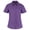 Purple, variant on Kustom Kit Womens Short Sleeve Tailored Poplin Shirt