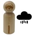 thumbnail image 1 of Rain Cloud Solid Rubber Stamp for Scrapbooking Crafting Stamping - Small 3/4 Inch, 1 of 7