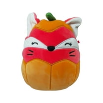 Squishmallow Official Kellytoys 5 Inch Fifi the Fox In Pumpkin Halloween Edition Ultimate Soft Plush Stuffed Toy