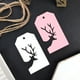 thumbnail image 4 of Etiquetas Kraft para manualidades navideñas, etiquetas de papel para envolver regalos, etiquetas colgantes, tarjetas de papel con ciervos de Papá Noel, suministros para fiestas de Navidad y Año Nuevo, 4 of 5