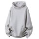 thumbnail image 1 of MHFRRA Sudadera con Capucha y Diseño de Media Cremallera para Uso Diario Gris, 1 of 8